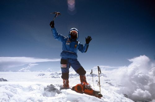 Vrchol Everest Jean Troillet