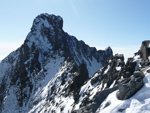 10.heben k vrcholu Piz Bernina